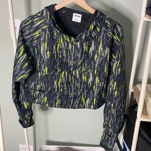 Gymshark cropped long sleeve jacket